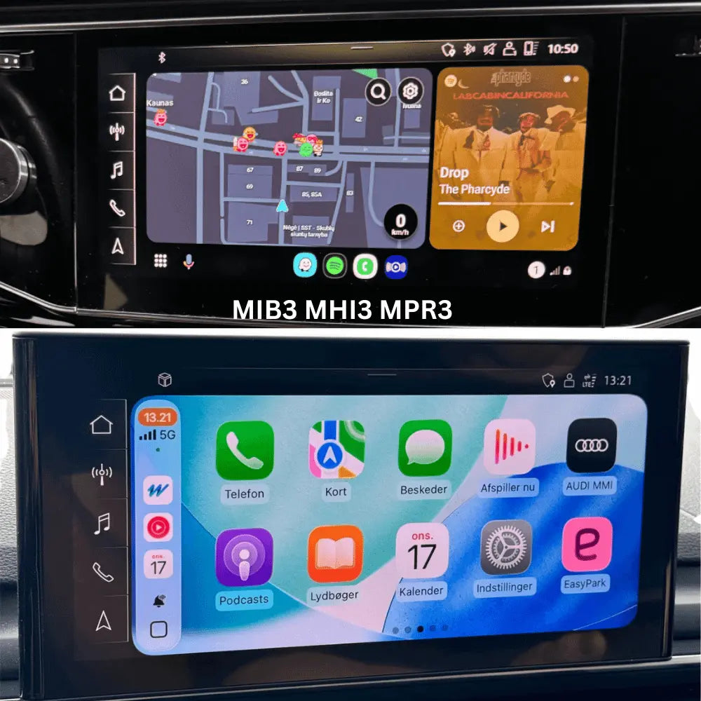 Audi MIB3 Phone Apps (Apple CarPlay & Android Auto) Activation