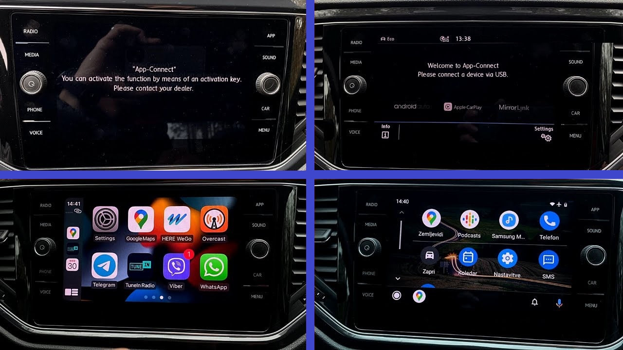 Volkswagen MIB2 App-Connect Activation